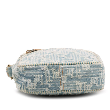 Fendi Zucca Denim Crossbody