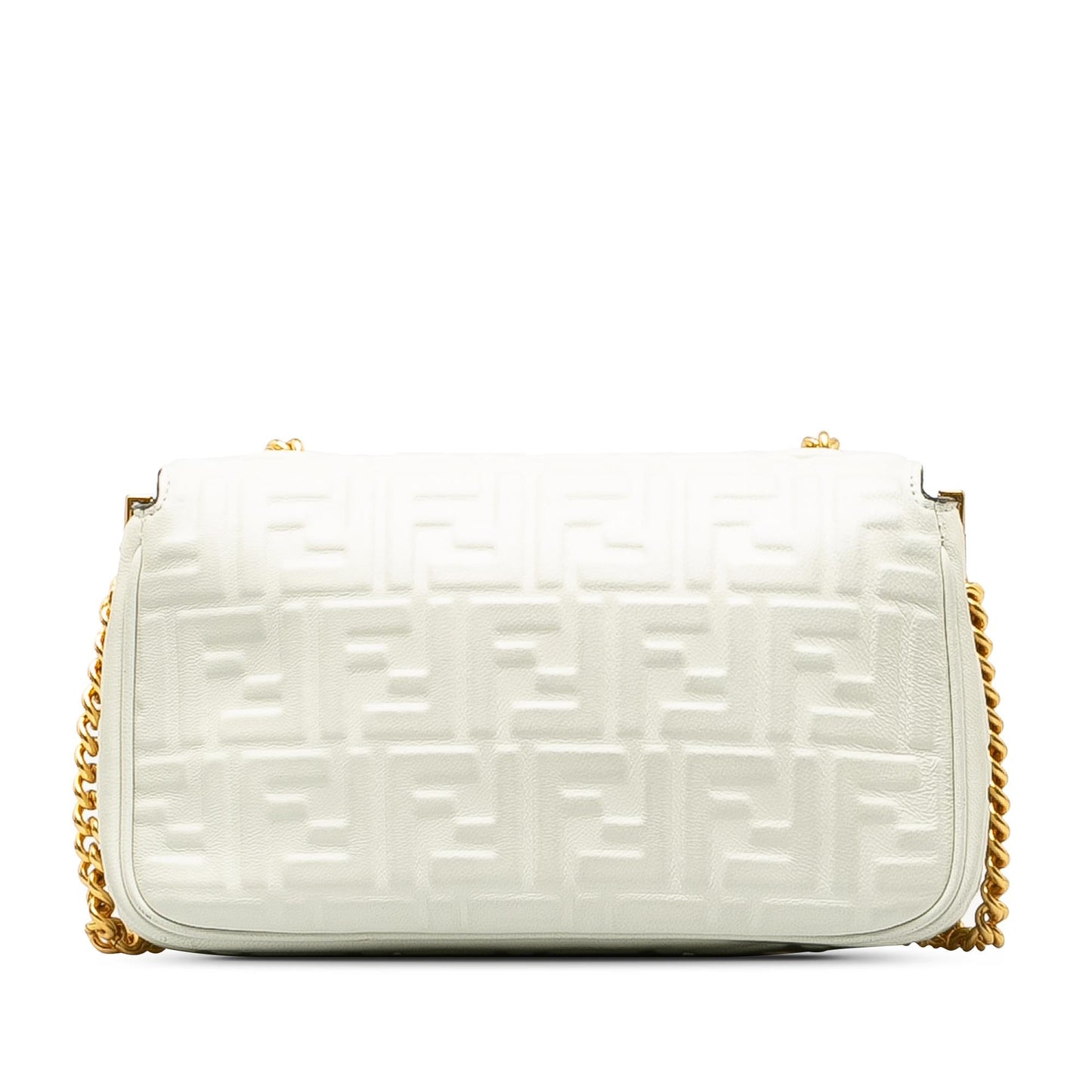 Fendi Zucca Embossed Midi Baguette (SHG-p7ykR5)