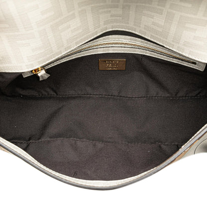 Fendi Zucca Graphic Print Coated Canvas Bikini Girls Baguette Satchel (SHG-c5yQoj)