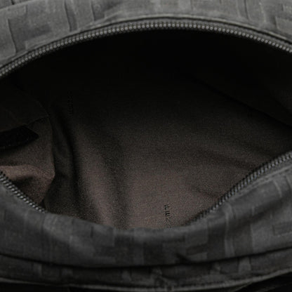 Fendi Zucca Nylon Zip Code Handbag