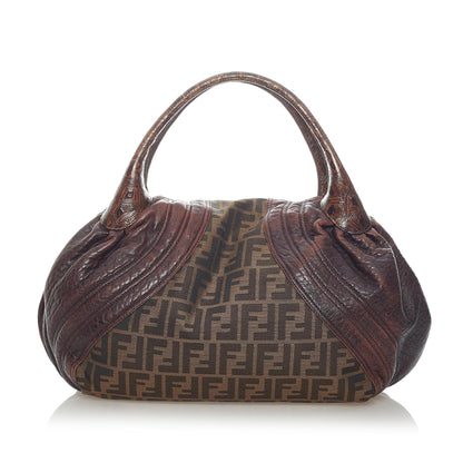 Fendi Zucca Spy Canvas Handbag (SHG-32929)