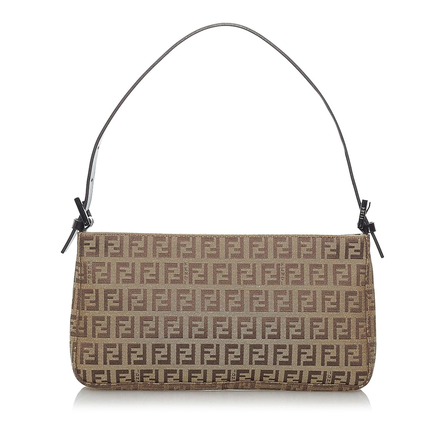 Fendi Zucchino Canvas Baguette (SHG-29391)