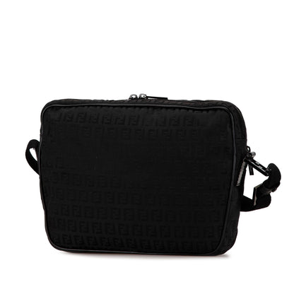 Fendi Zucchino Canvas Crossbody (SHG-Dy2RhL)