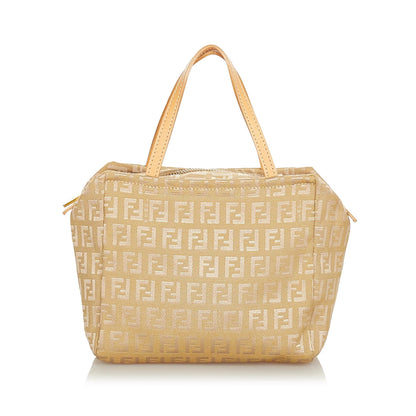 Fendi Zucchino Canvas Handbag (SHG-24517)