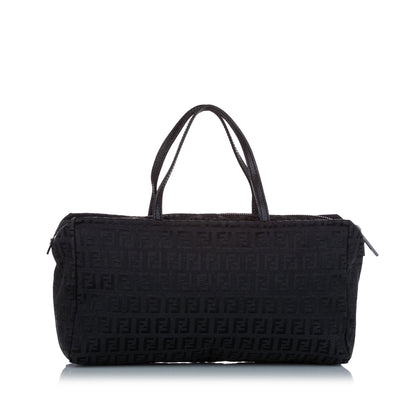 Fendi Zucchino Canvas Handbag (SHG-32470)