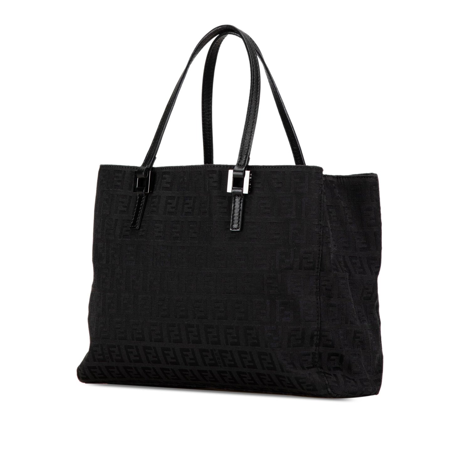 Fendi Zucchino Canvas Handbag (SHG-OL7yob)