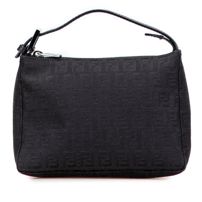 Fendi Zucchino Canvas Handbag