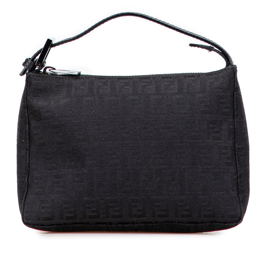 Fendi Zucchino Canvas Handbag