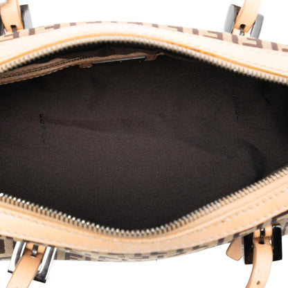 Fendi Zucchino Canvas Handbag