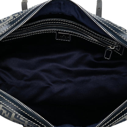Fendi Zucchino Canvas Handbag