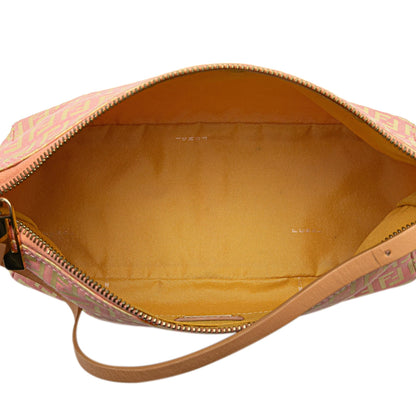 Fendi Zucchino Canvas Pochette (SHG-GpcOcy)