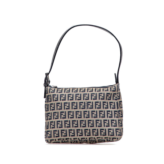 Fendi Zucchino Canvas Pochette