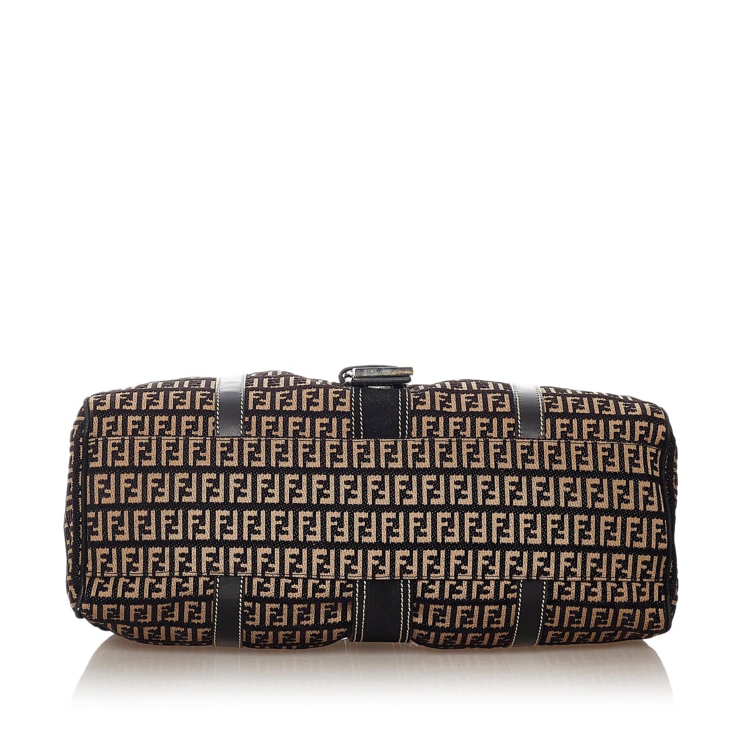 Fendi Zucchino Canvas Shoulder Bag (SHG-27820)
