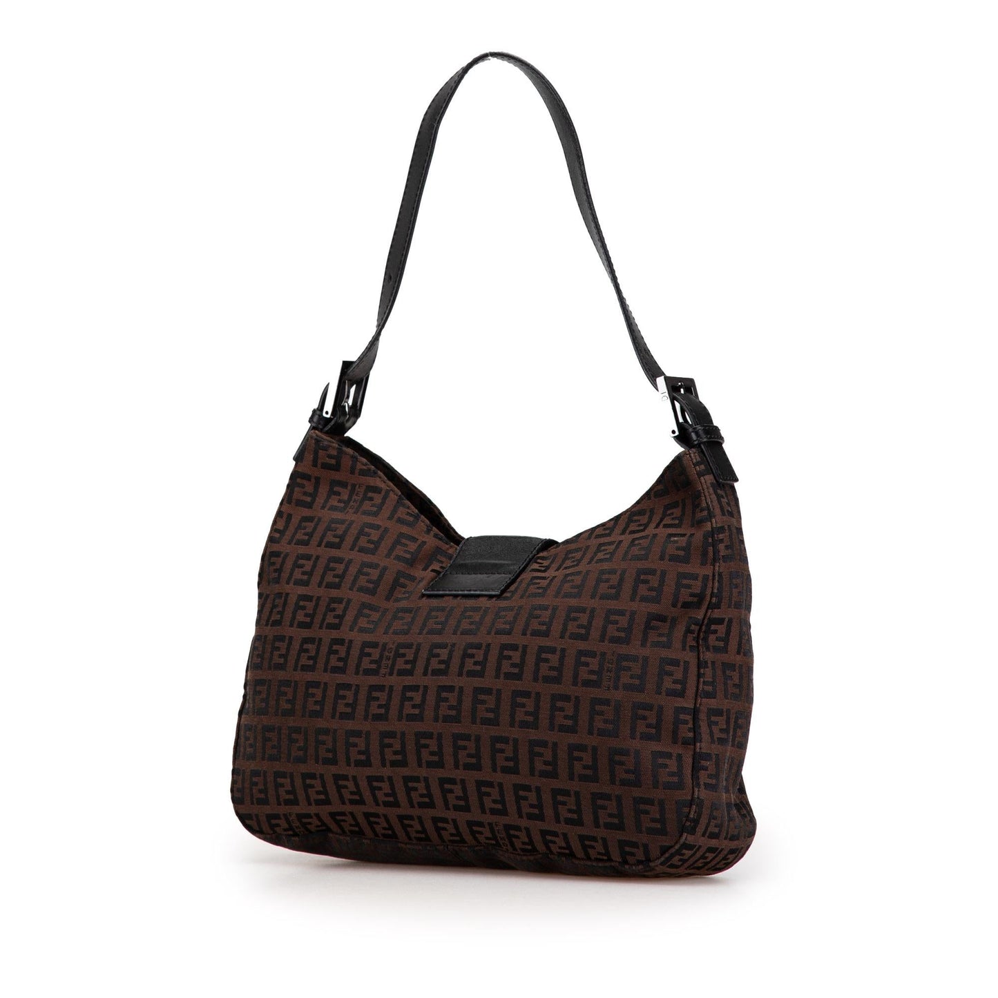 Fendi Zucchino Canvas Shoulder Bag (SHG-XMKqeE)