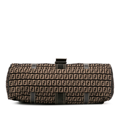 Fendi Zucchino Canvas Shoulder Bag
