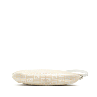 Fendi Zucchino Canvas Shoulder Bag