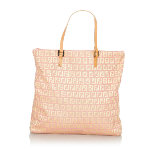 Fendi Zucchino Canvas Tote Bag (SHG-31881)
