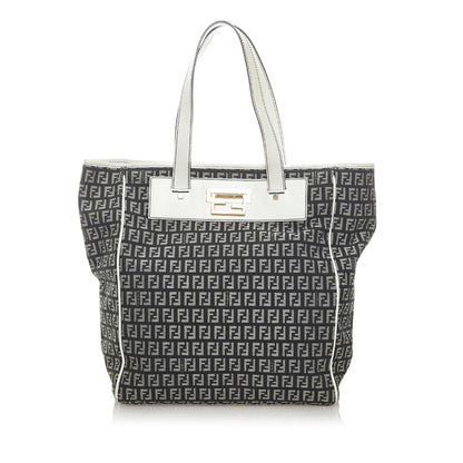 Fendi Zucchino Canvas Tote Bag (SHG-33487)