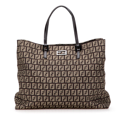 Fendi Zucchino Canvas Tote
