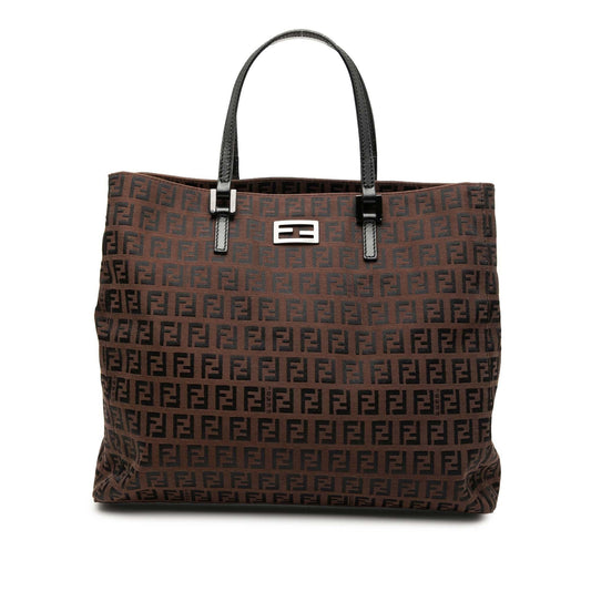 Fendi Zucchino Canvas Tote