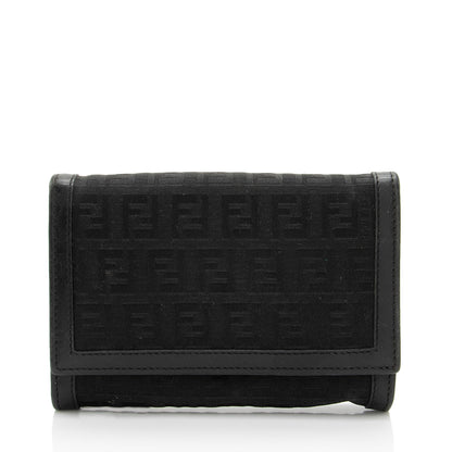 Fendi Zucchino Compact Wallet