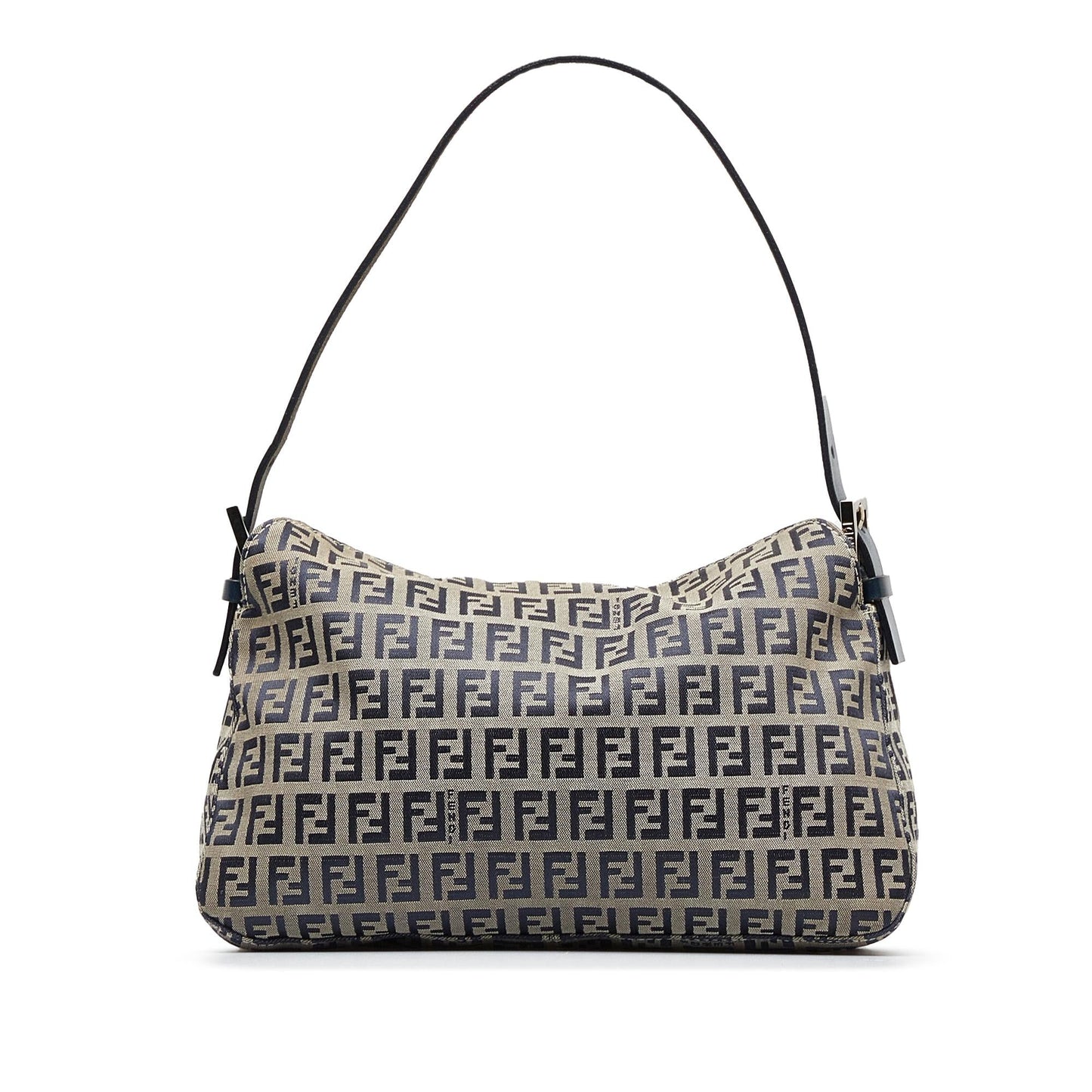 Fendi Zucchino Double Flap Baguette (SHG-hVuyFH)