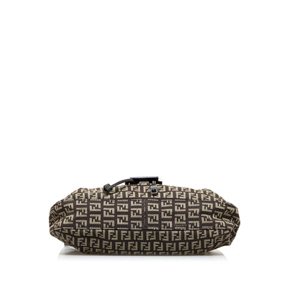 Fendi Zucchino Drawstring Baguette (SHG-dlGIc3)