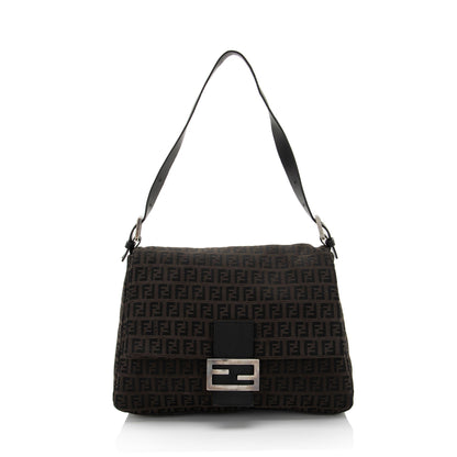 Fendi Zucchino Forever Mamma Shoulder Bag (SHF-BiSNNB)