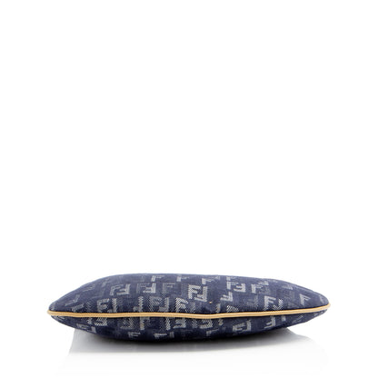 Fendi Zucchino Oyster Shoulder Bag