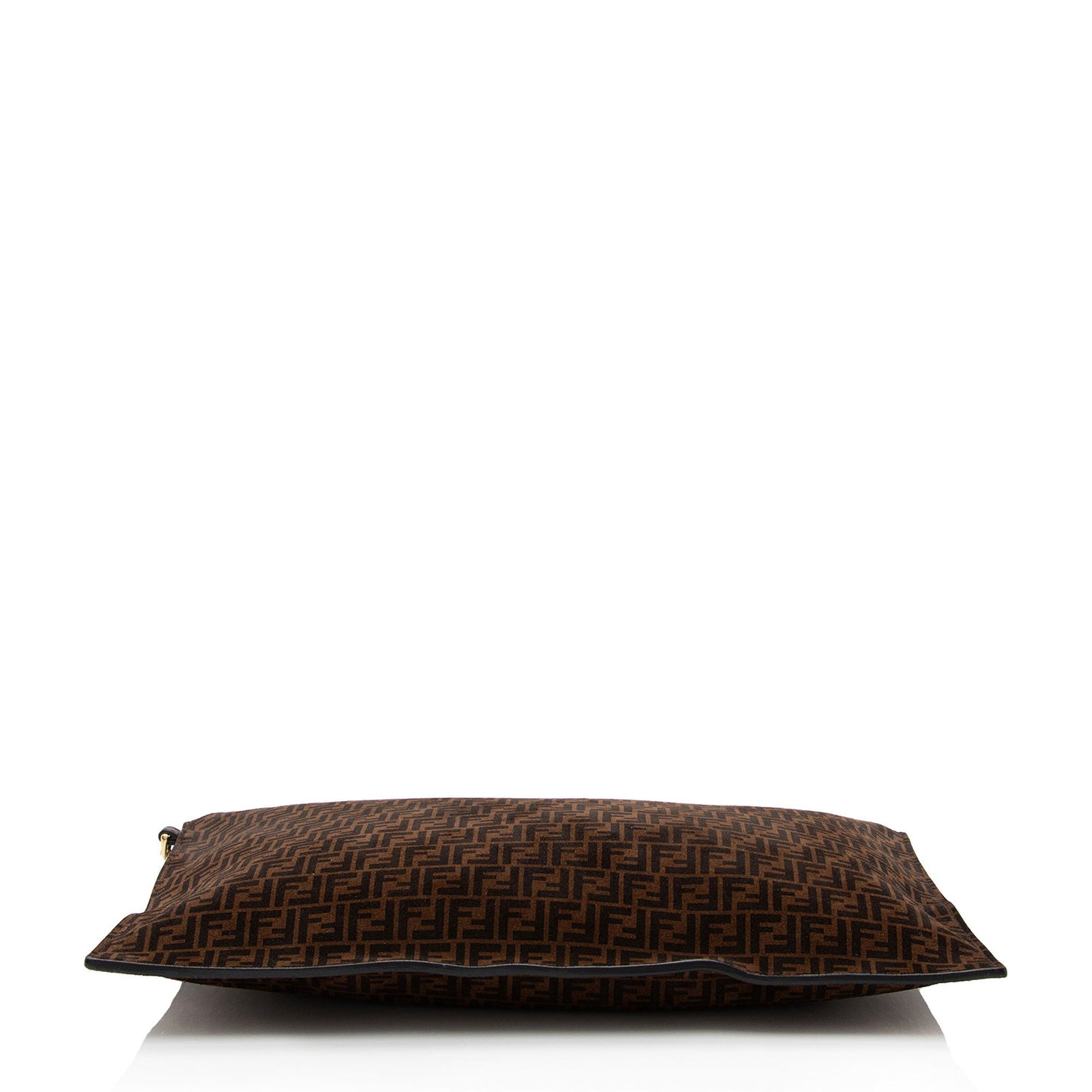 Fendi Zucchino Suede Large Flat Pouch (SHF-79WgbJ)