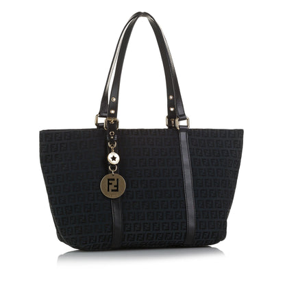 Fendi Zucchino Superstar Canvas Tote (SHG-UfLfjB)