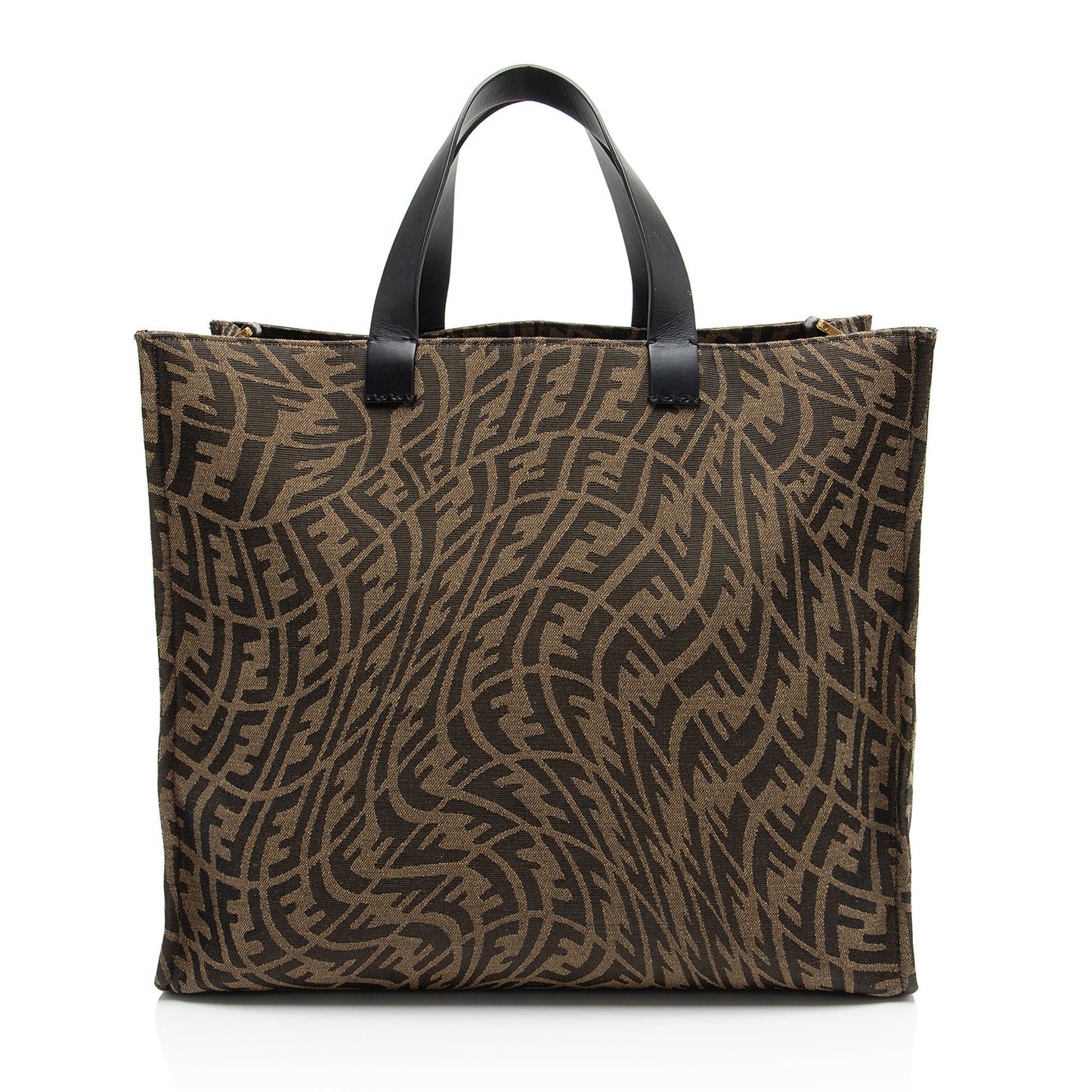 Fendi x Sara Coleman FF Vertigo Canvas Shopping Tote