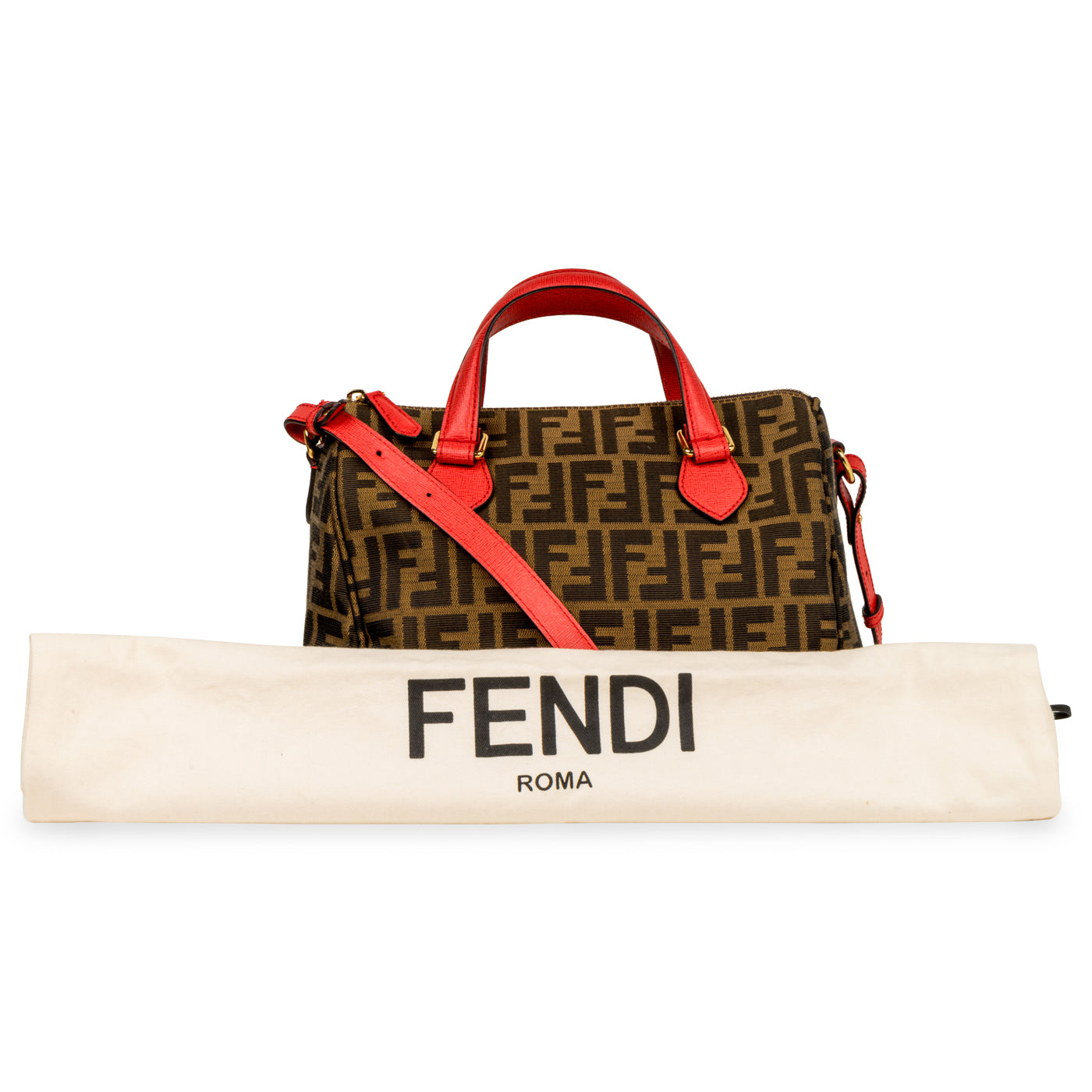 Fendi Zucca Bowling Bag