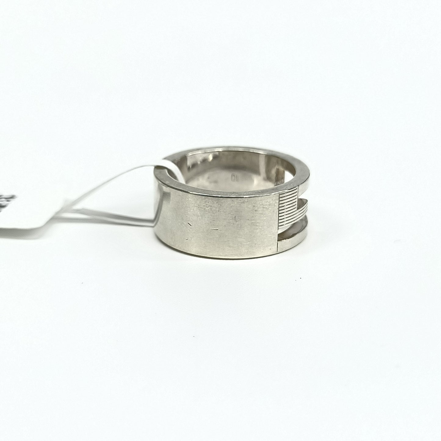 Gucci G Logo Silver 925 Ring