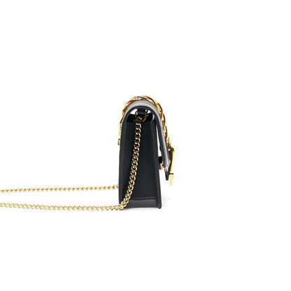 Gucci Sylvia Leather Super Mini Bag
