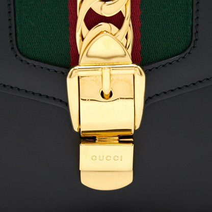 Gucci Black Sylvie Small Shoulder Bag