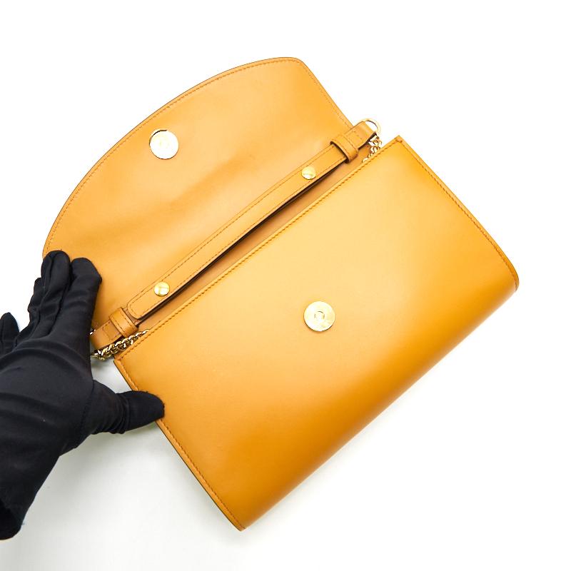 Gucci Zumi Small Shoulder Bag Yellow