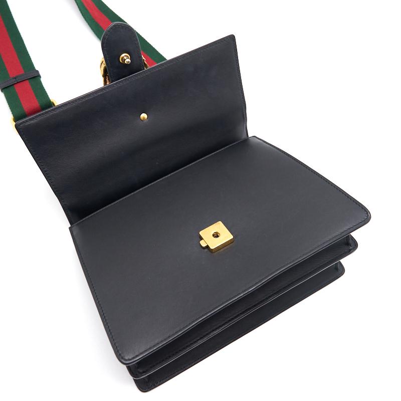 Gucci Dionysus Top Bamboo Handle Black