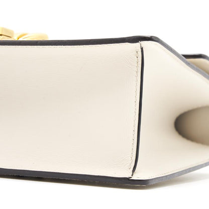 Gucci White Sylvie Small Shoulder Bag