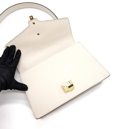 Gucci White Sylvie Small Shoulder Bag