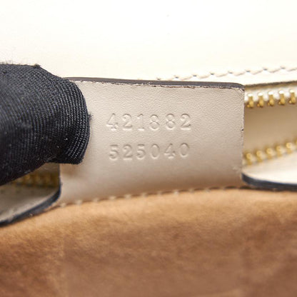 Gucci White Sylvie Small Shoulder Bag
