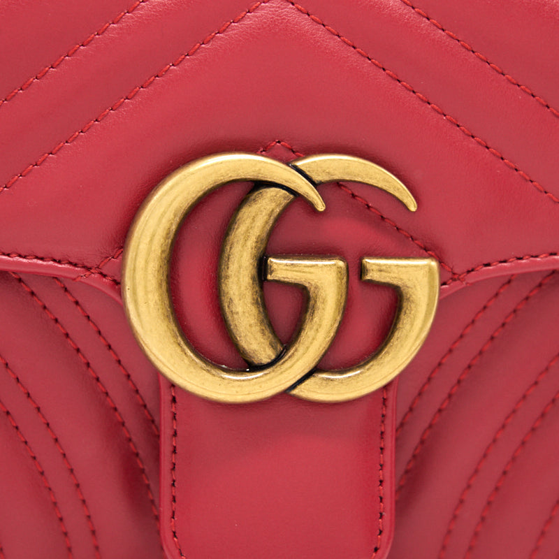 Gucci GG Marmont Mini Bag red