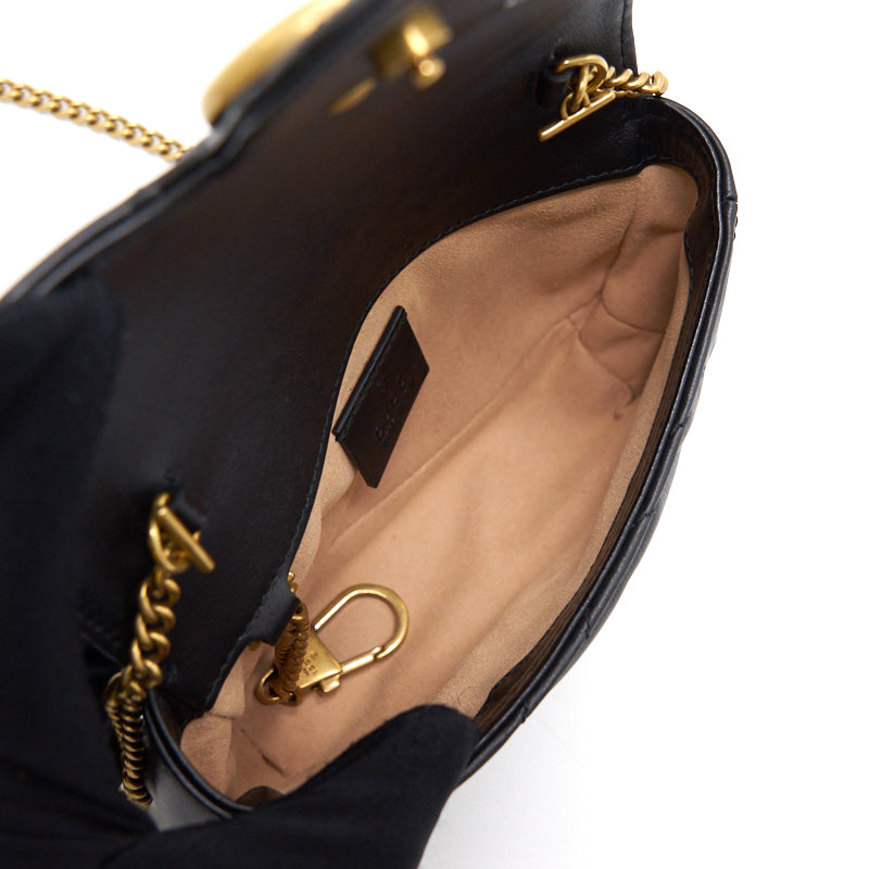 Gucci GG Marmont Matelassé Leather Super Mini Bag
