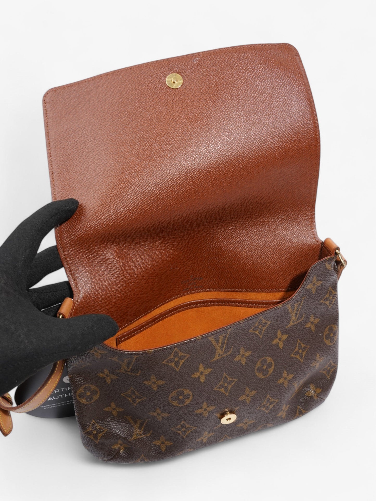 Louis Vuitton Musette Tango Monogram Coated Canvas