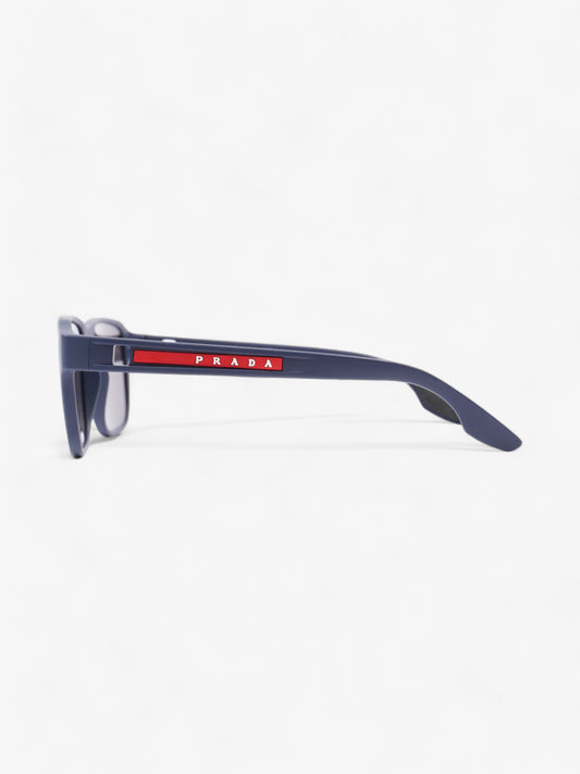 Prada Linea Rossa Sunglasses Blue / Red Acetate 145mm