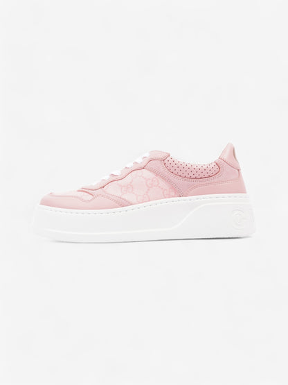 Gucci GG Supreme Sneakers Pink / White Canvas EU 37 UK 4