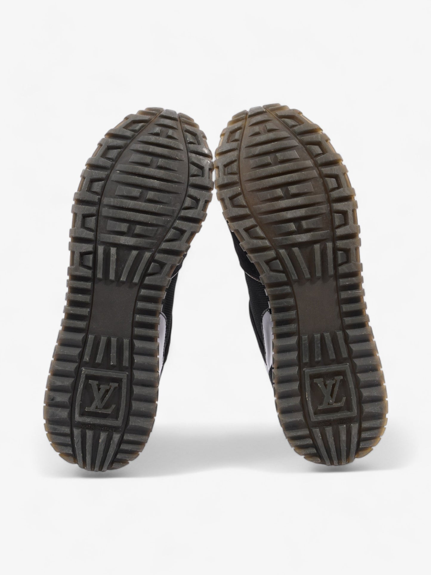 Louis Vuitton Run Away Sneakers Black / Brown Monogram Mesh EU 38.5 UK 5.5