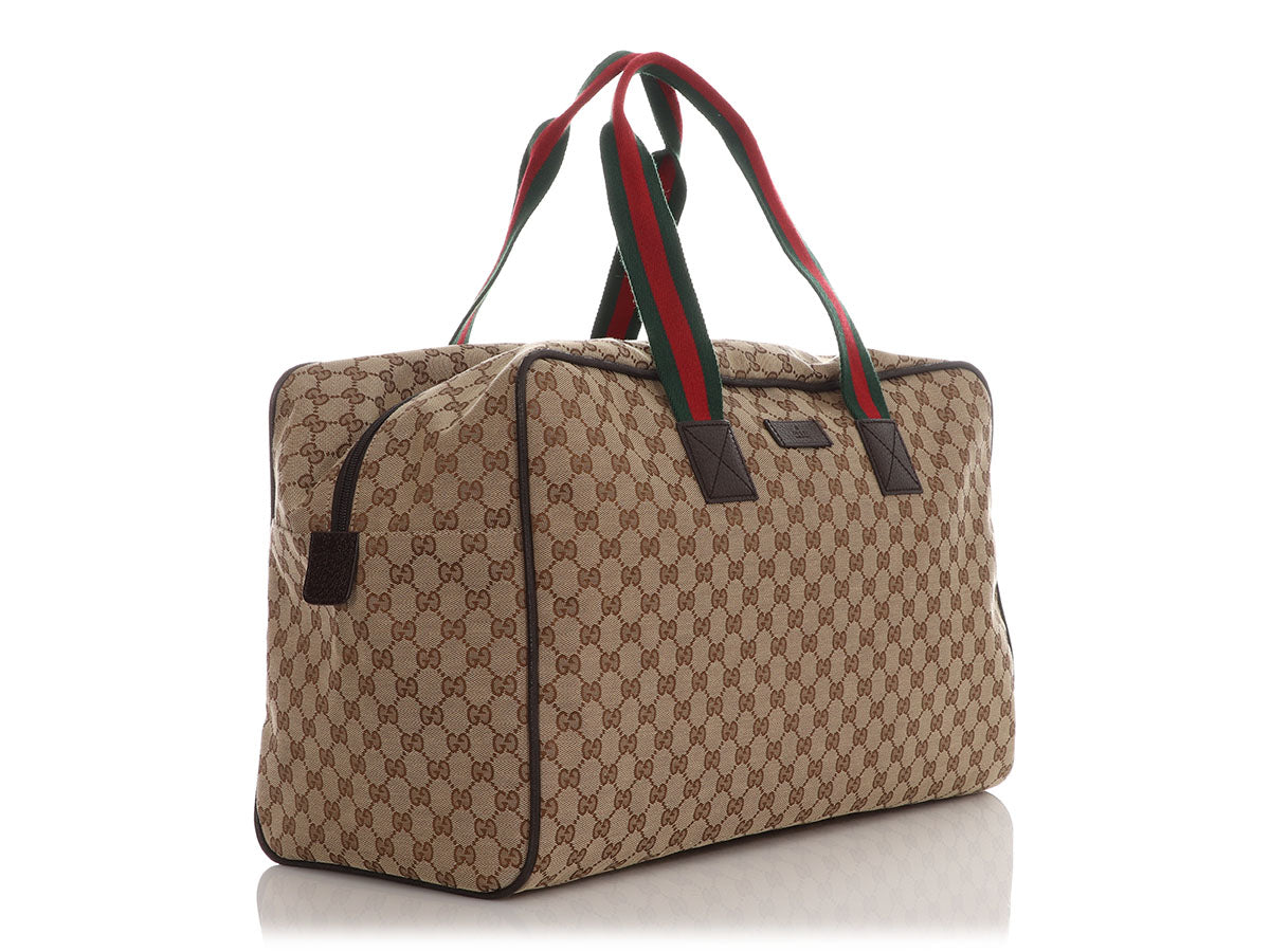 Gucci GG Canvas Weekender Duffle