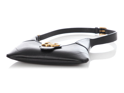 Gucci Small Black Goatskin Aphrodite