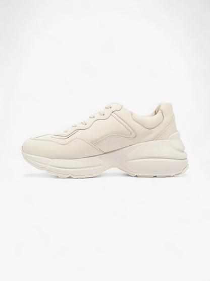 Gucci Rhyton Sneaker Ivory Leather EU 40 UK 7